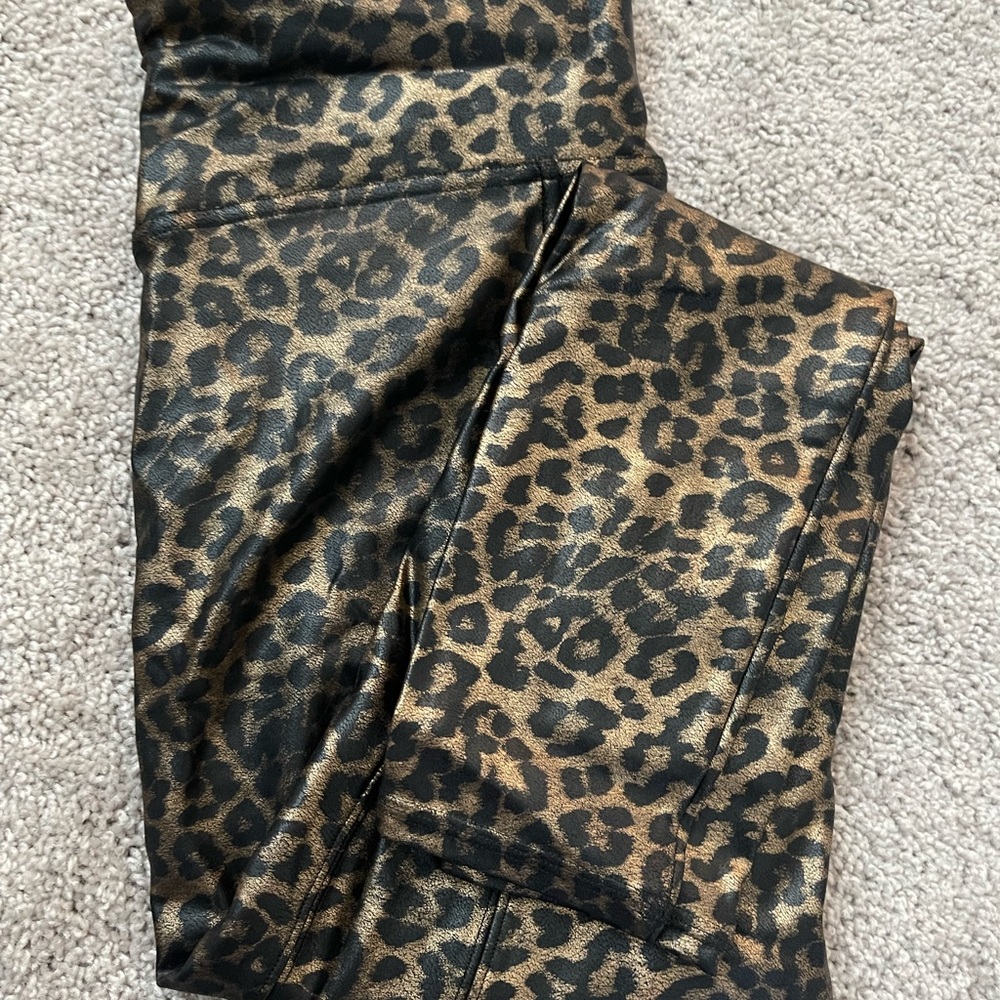 Spanx Leather Leggings